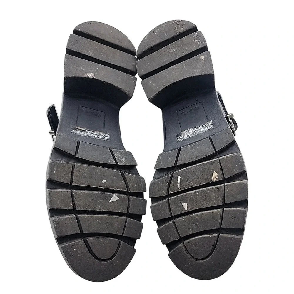DV Dolce Vita Nebula Platform Lug Sole Mary Jane Pumps Women's Size 8